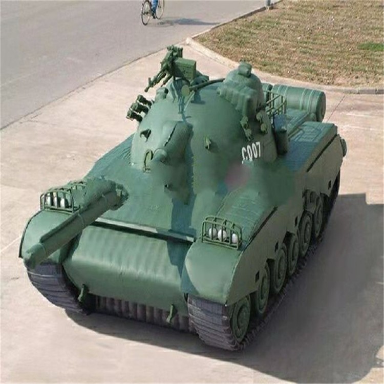 秀峰充气军用坦克详情图